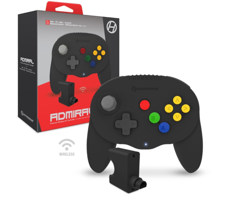 Admiral Premium BT Controller (N64) - Hyperkin