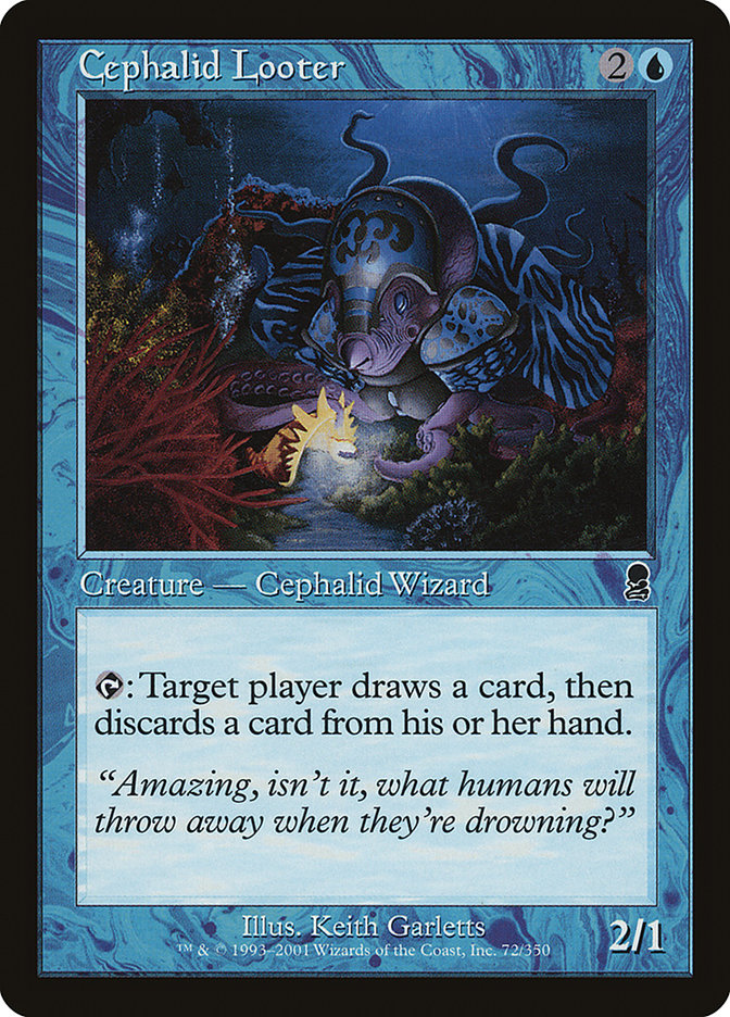 Cephalid Looter (Misprinted) [Odyssey]