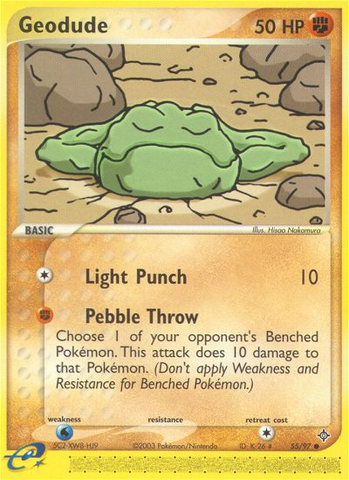 Geodude (55/97) [EX: Dragon]