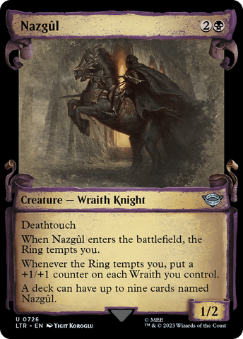 Nazgul (0726) [The Lord of the Rings: Tales of Middle-Earth Showcase Scrolls]