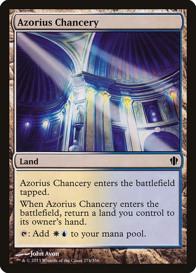 Azorius Chancery [Commander 2013]