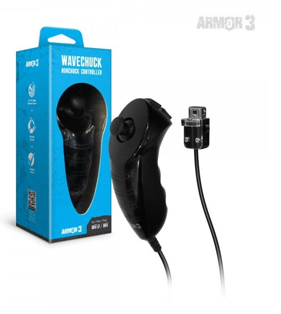 WaveChuck Nunchuck Controller (Wii / Wii U) - Armor3