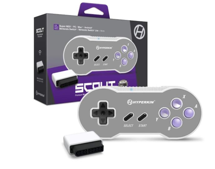 Scout Premium BT Controller (SNES) - Hyperkin