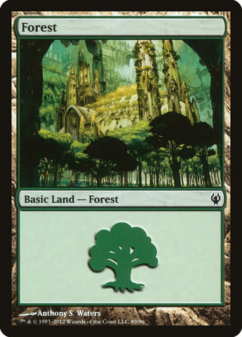 Forest (89) [Duel Decks: Izzet vs. Golgari]