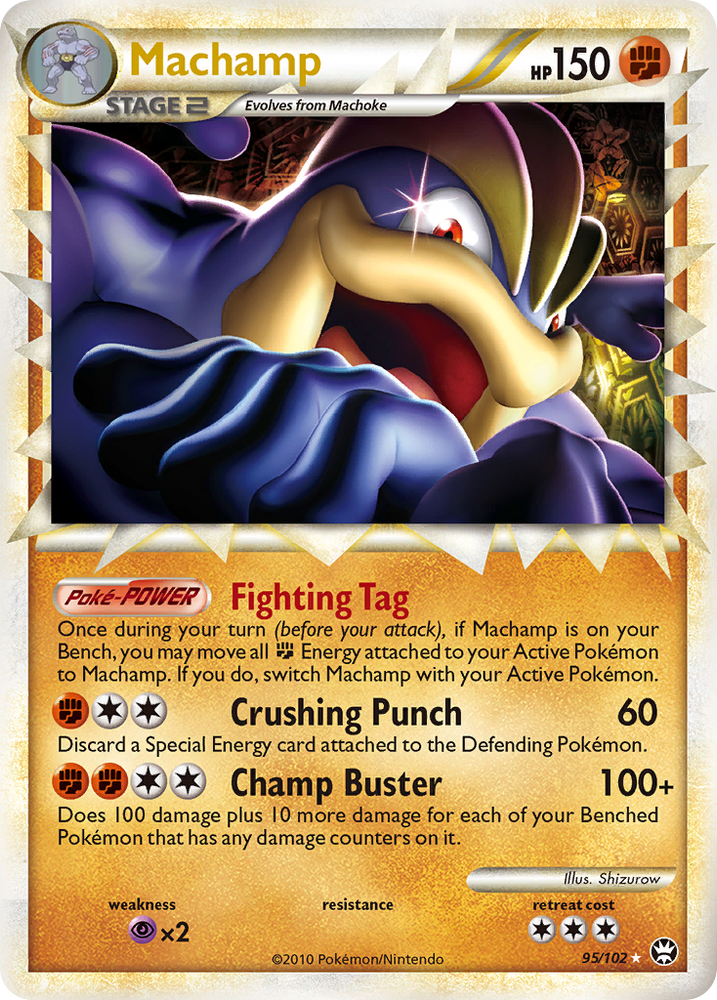 Machamp (95/102) [HeartGold & SoulSilver: Triumphant]