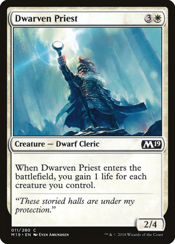 Dwarven Priest [Core Set 2019]