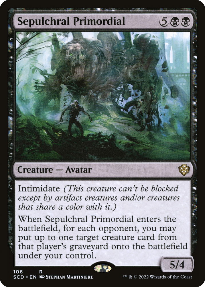 Sepulchral Primordial [Starter Commander Decks]