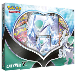 Pokémon TCG: Ice Rider Calyrex V or Shadow Rider Calyrex V Box