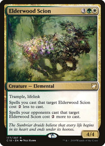 Elderwood Scion [Commander 2018]