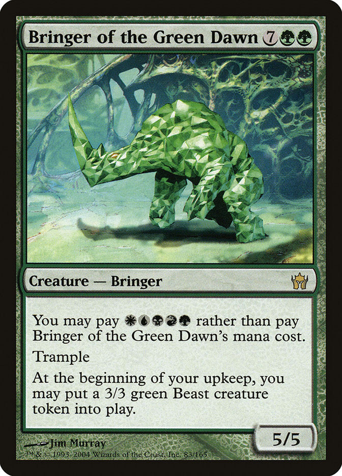 Bringer of the Green Dawn [Fifth Dawn]