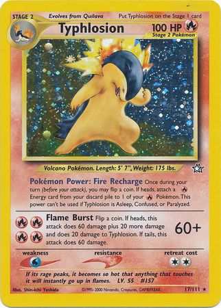 Typhlosion (No.157) [Neo Genesis] - Japanese - Graded
