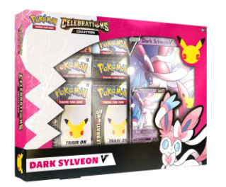 Pokémon TCG: Celebrations Collection (Lance's Charizard V) or (Dark Sylveon V)