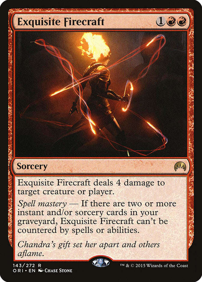 Exquisite Firecraft [Magic Origins]