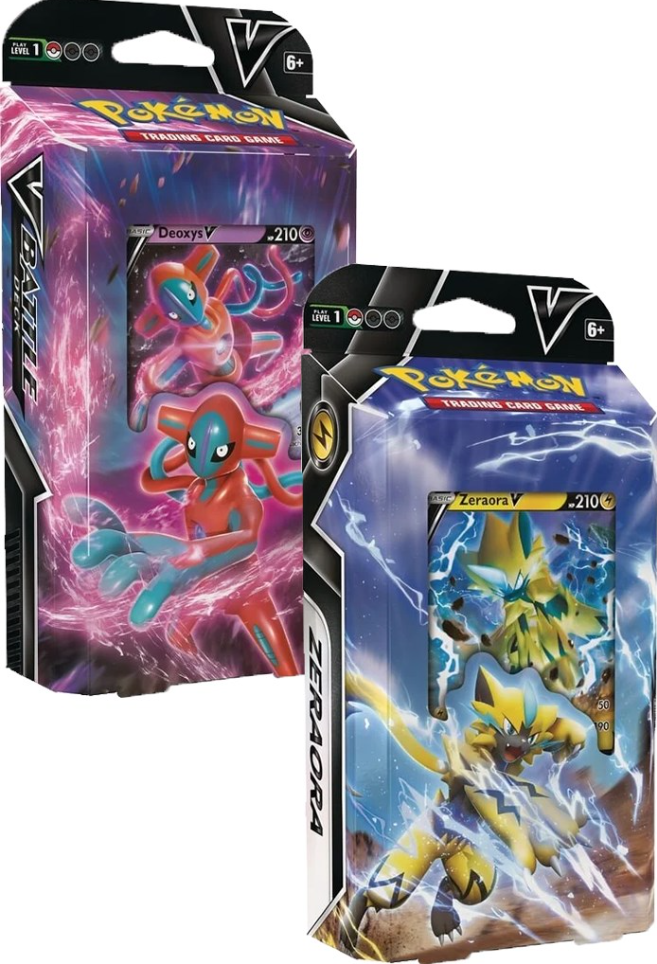 Pokemon TCG: Zeraora V or Deoxys V Battle Deck
