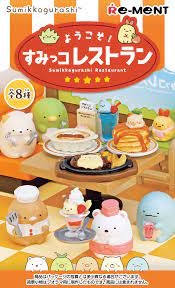 Re-ment Welcome to the Sumikkogurashi Restaurant 8 Mini Scenes