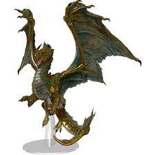 D&D - Adult Bronze Dragon Figure