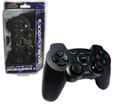 Double-Shock 3 Wireless Controller (PS3) - OLD SKOOL