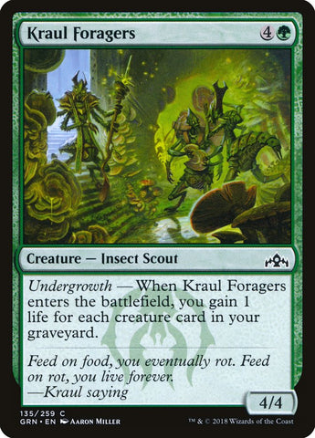 Kraul Foragers [Guilds of Ravnica]