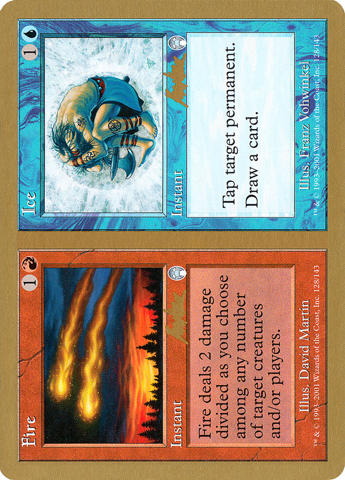 Fire // Ice (Brian Kibler) [World Championship Decks 2002]