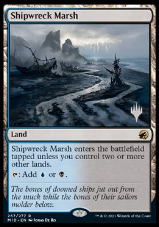 Shipwreck Marsh (Promo Pack) [Innistrad: Midnight Hunt Promos]