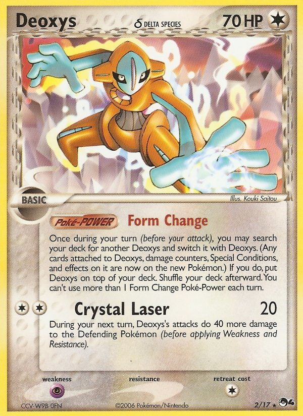 Deoxys (2/17) (Delta Species) [POP Series 4]