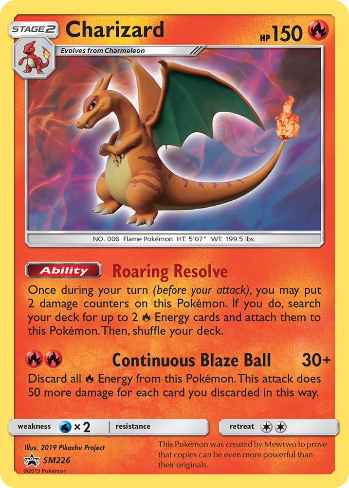 Charizard (SM226) [Sun & Moon: Black Star Promos] - Graded