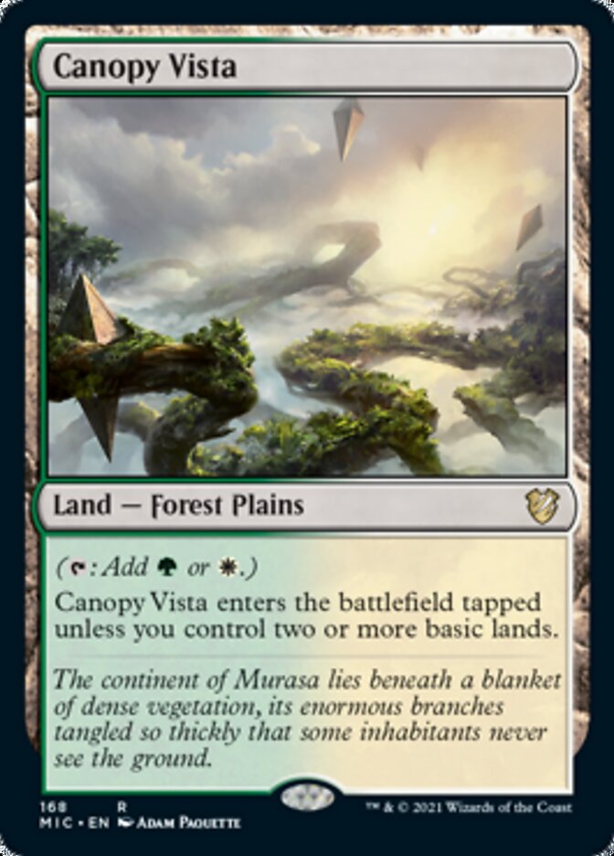 Canopy Vista [Innistrad: Midnight Hunt Commander]