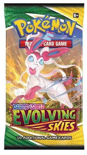 Pokemon TCG: Sword & Shield Evolving Skies Booster Pack