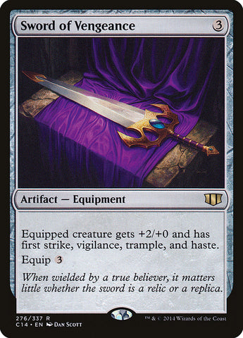 Sword of Vengeance [Commander 2014]