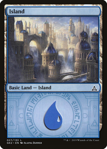 Island (27) [Ravnica Allegiance Guild Kit]