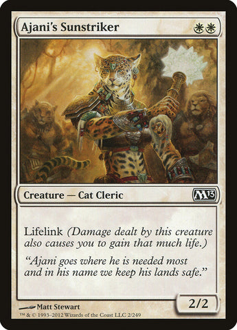 Ajani's Sunstriker [Magic 2013]