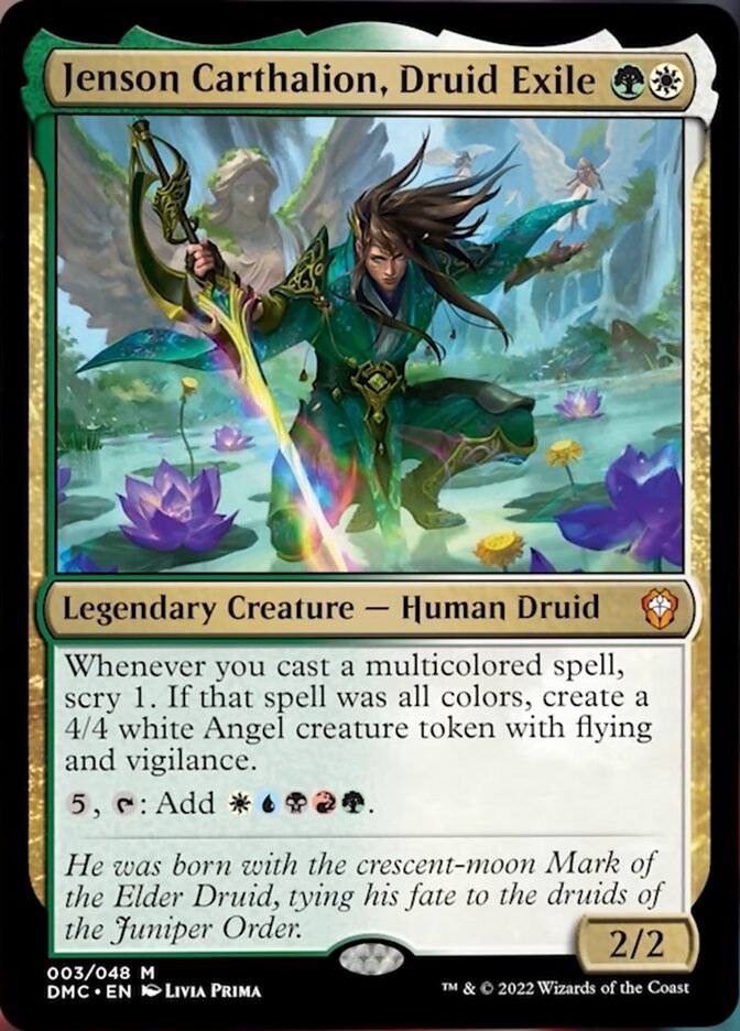 Jenson Carthalion, Druid Exile [Dominaria United Commander]