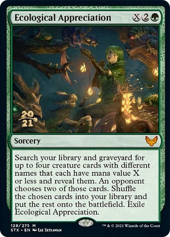 Ecological Appreciation [Strixhaven: School of Mages Prerelease Promos]