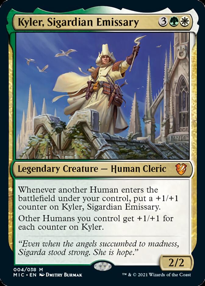 Kyler, Sigardian Emissary [Innistrad: Midnight Hunt Commander]