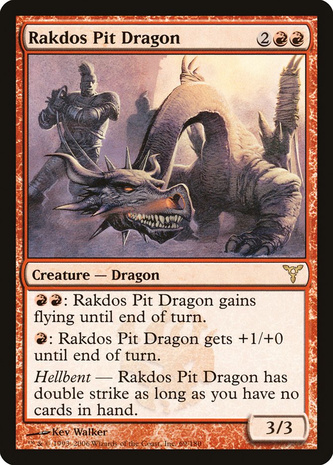 Rakdos Pit Dragon [Dissension]