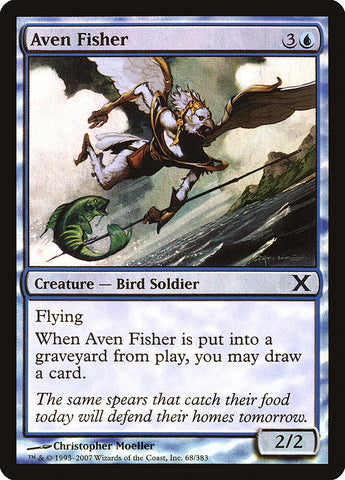 Aven Fisher (Premium Foil) [Tenth Edition]