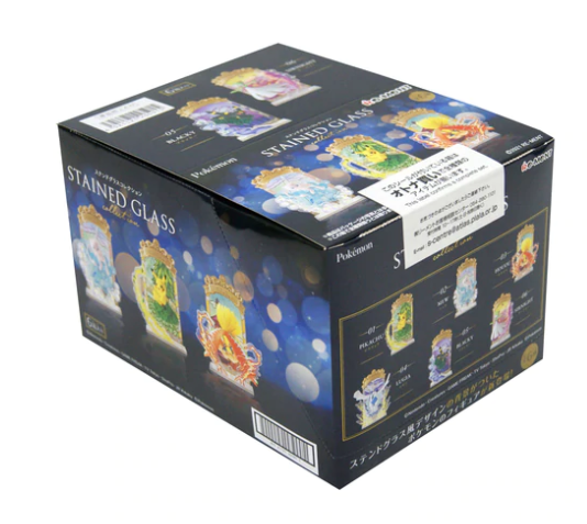 Rement Pokemon Stained Glass Collection Blind Box
