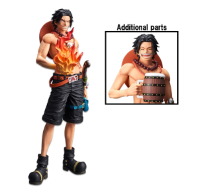 ONE PIECE - GRANDISTA NERO PORTGAS.D.ACE
