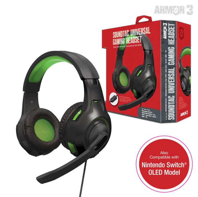 SoundTac Universal Gaming Headset - Armor3