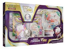 Pokemon TCG: Hisuian Zoroark V Star Premium Collection