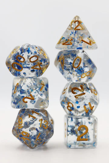 Metallic Sapphire Dice - Foam Brain