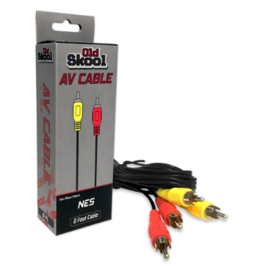 AV Cable for Nintendo Entertainment System (NES) - OLD SKOOL