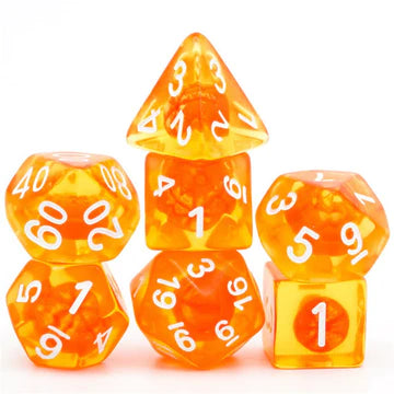 Orange Tangerine Dice - Foam Brain