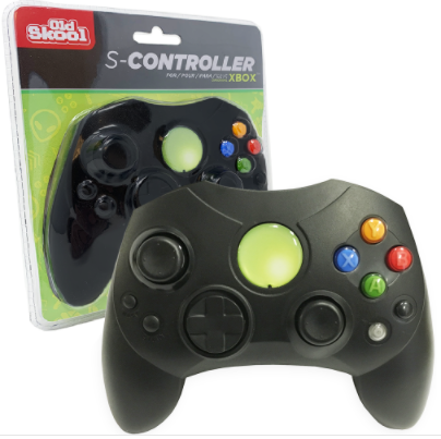Xbox Controller S-Type Wired Game Pad (XBOX) - OLD SKOOL