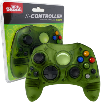 Xbox Controller S-Type Wired Game Pad (XBOX) - OLD SKOOL