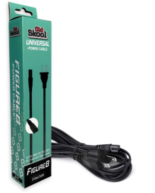 Universal Power Cord - Old Skool