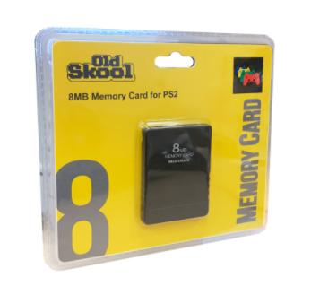 PS2 Memory Card for Sony Playstation 2 (8MB) - OLD SKOOL