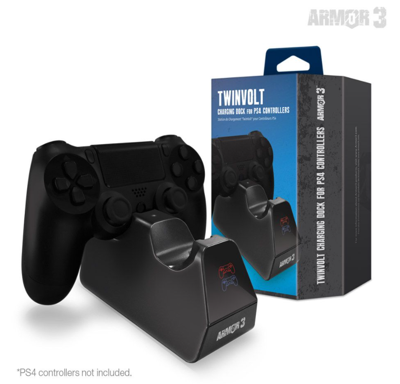 TwinVolt Charging Dock (PS4) - Armor3
