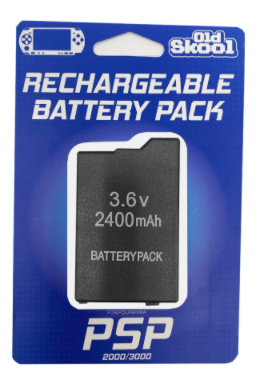 Extended Life 2400MAH Li-Ion Battery 2000 / 3000 (PSP) - OLD SKOOL
