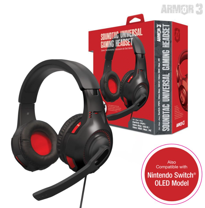 SoundTac Universal Gaming Headset - Armor3